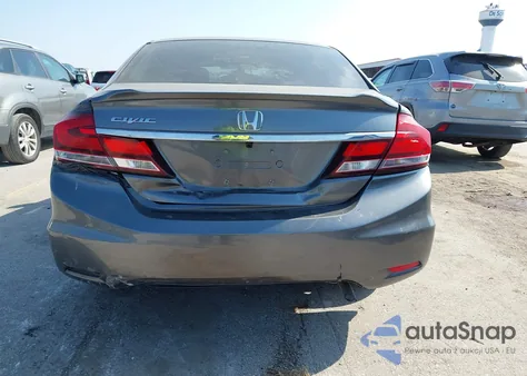 2013 Honda Civic Ex-L из США, поврежденный, VIN 2HGFB2F94DH504396